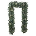 thumbnail image 4 of 9' Decorated Garland with Pre-Lit Micro LED LIghts, Assorted Colors, 4 of 5