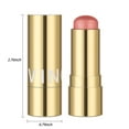 thumbnail image 6 of Cream Blush Stick for Cheeks Lips Tint Eyes Contour Highlighter, Waterproof Long-lasting Multi-Stick Makeup Sticks, 6 of 6