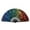 A, variant on JoyMoreHome Large Folding Fan Clack Hand Fans Line Dancing Fan Handheld Fan for Music, Festival, Disco Party, Dance Raves Outfits Decoration