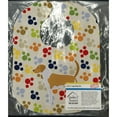 thumbnail image 2 of American Foxhound Pawprints Baby Bib, 2 of 3