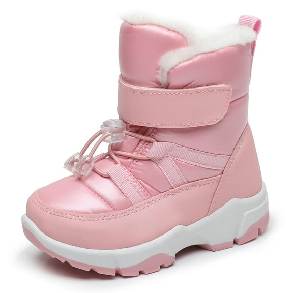 Blikcon Unisex Kids Boys Girls Outdoor Cold Weather Winter Snow Boots (Toddler/Little Kid)