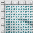 thumbnail image 2 of oneOoneSilkTabbyDarkTealGreenFabricPokerCardSewingCraftProjectsFabricPrintsByYard42InchWide, 2 of 4