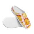 thumbnail image 3 of Haiem Tasty Toasts Print Women's Fuzzy Memory Foam House Slipper Cozy Home Footwear Non-slip Winter Slippers-37/38, 3 of 7