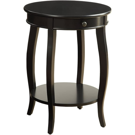 ACME Furniture Alysa Side Table, Black, One Size( Pack of 2 )