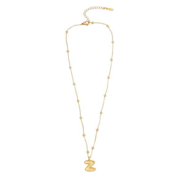 Collar Con Letras De Burbuja Collar Con Iniciales Doradas Para Mujeres Y Niñas Collar Con Colgante De Oro Collares Con Letras Joyas Regalo Regalo Para El Día De La Madre