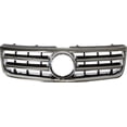 thumbnail image 2 of For 04-07 Touareg Front Grill Grille Assembly Chrome Shell Textured Black Insert, 2 of 5
