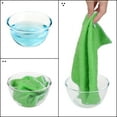 thumbnail image 4 of REGALWOVEN 12 Pack Kitchen Dish Cloths Soft Absorbent Dish Towels Green 7" x 9", 4 of 7