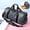 Gray, variant on Ke1Clo Large Capacity Gym Duffle Bag, Waterproof Sports Bag with Trolley Sleeve Dry Wet Separation, Travel Weekender Bag with Shoe Compartment for Swim Workout, Red