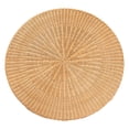 thumbnail image 4 of bali & pari Olivera Bohemian Light Honey Rattan 3-Piece Dining Nook Set, 4 of 6