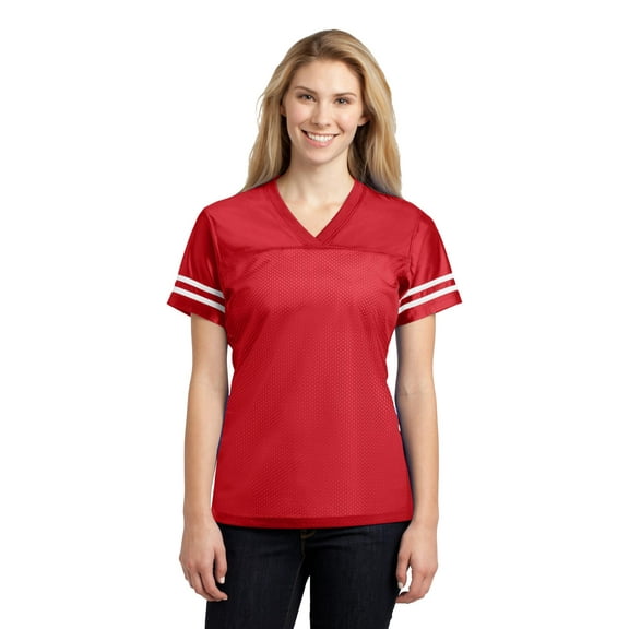 Sport-Tek Women's 100 Percent Polyester Replica Jersey - LST307