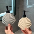 thumbnail image 5 of Simple Shell Ceramic Soap Dispenser Bathroom Shower Gel Lotion Press Bottle, 5 of 6