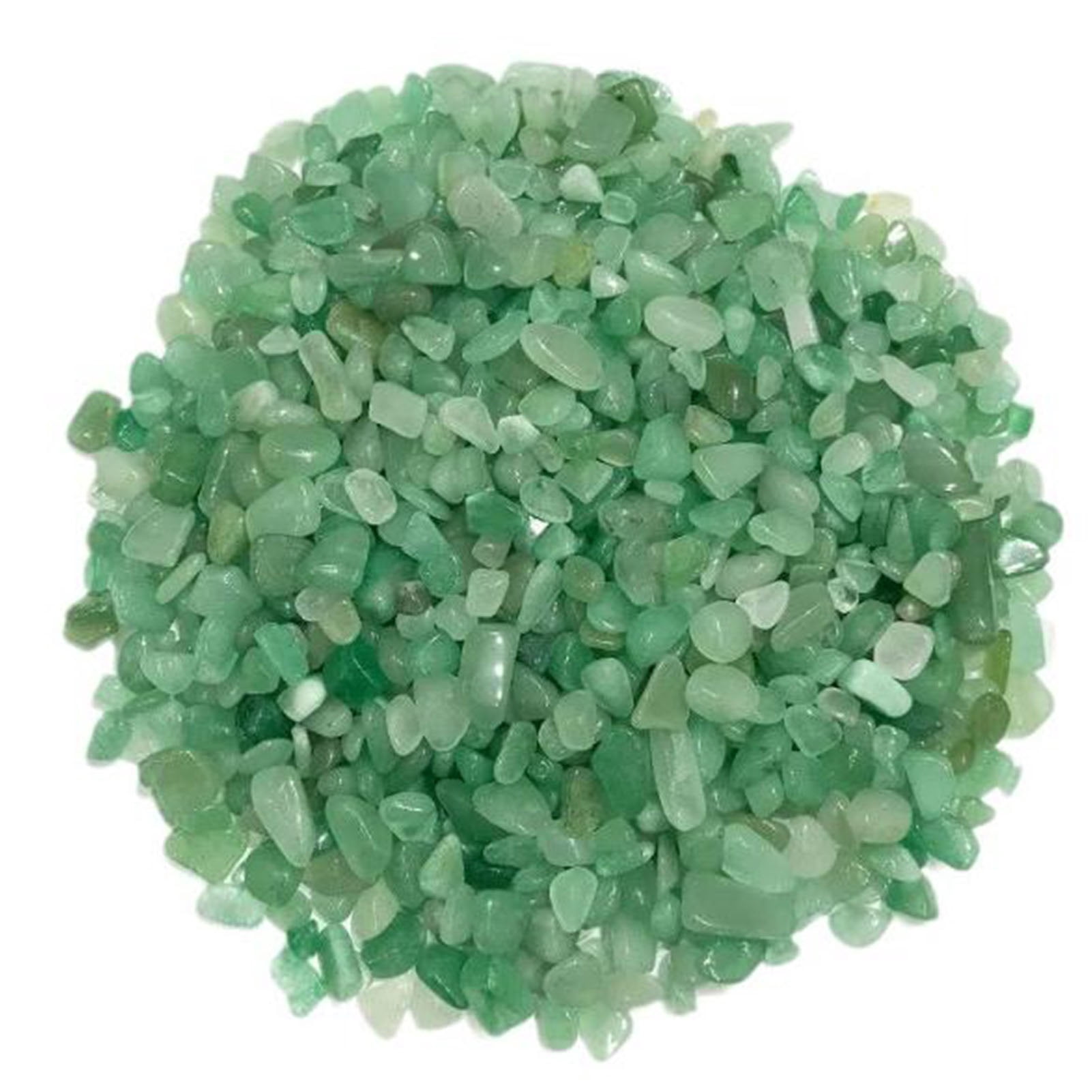 Green Natural Crystals Chips Stones,Gravel Stones for Ornamental Plants Aquarium Potted Plants Succulents Bonsai Terrarium Garden DIY