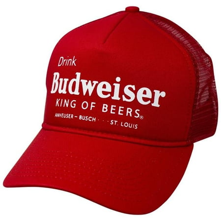 Budweiser 795520 Budweiser King of Beers Trucker Hat 
