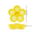 thumbnail image 2 of Outdoor Floating Bee Water Station, Garden Pollinator Drinking Fountain, Insect Water Feeder for Patio and Yard 7 Inch Purple, 2 of 8