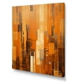 thumbnail image 2 of Designart "A Dreamy Scene With Caramel-Colored Skyscraper Columns" Skyscrapers Wall Decor, 2 of 7
