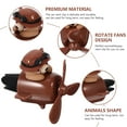 thumbnail image 5 of AURARMLET Car Vent Aroma Clip 1Pack Abs Brown with Cute Design for Family Members, 5 of 8