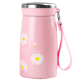 thumbnail image 1 of Termo de agua con forma de margarita pequeña, portátil, para estudiantes masculinos y femeninos., 1 of 5
