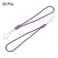 thumbnail image 3 of Unique Bargains 18cm Portable Item Nylon Cord Lanyards Hand Wrist Strap String Purple 20 Pack, 3 of 6