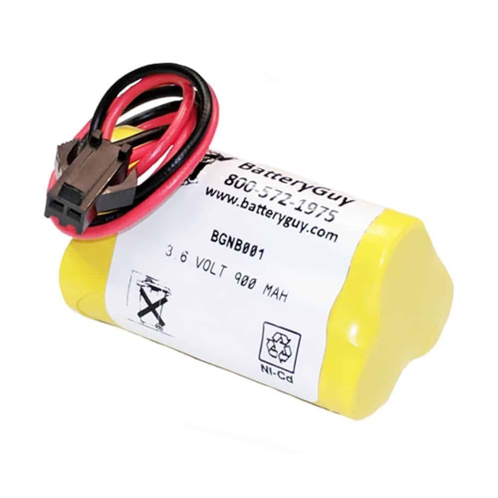 BatteryGuy BGNB001 3.6 Volt 900 MAh NICAD Replacement for ELBB001 ELB