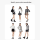 thumbnail image 2 of Medias de seda extra para mujer, otoño e invierno, pantimedias ligeras con efecto pierna, pantimedias Naked Sense con forro polar, leggings de terciopelo, 2 of 4