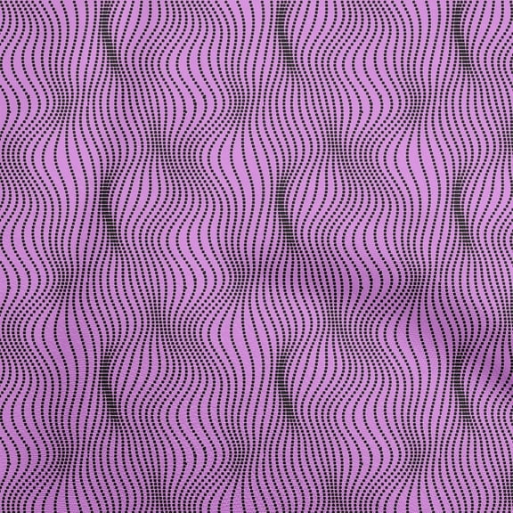 oneOone Cotton Flex Purple Fabric Moire Sewing Fabric By The Yard Printed Diy Clothing Sewing Supplies 40 Inch Wide