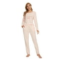 thumbnail image 2 of MintLimit Women's Pajamas Set Long Sleeve Shirt and Pants Sleepwear Nightwear Soft Pjs Lounge Sets Pjs, 2 of 5