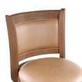 thumbnail image 6 of Boraam Augusta 26" Swivel Wood Kitchen Counter Stool - Chestnut Wire-Brush, 6 of 8