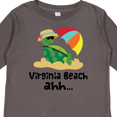 thumbnail image 4 of Inktastic Virginia Beach Virginia Boys or Girls Long Sleeve Toddler T-Shirt, 4 of 5