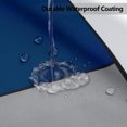 thumbnail image 3 of Cortina de ducha Awellife, moderna, para baño, color azul marino, para hombre, 3 of 7