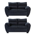 thumbnail image 1 of Sala 2-2 TRINITY Venecia ( 2 piezas Love Seat ) Azul Noche, 1 of 8