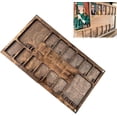 thumbnail image 1 of Pre-K to 12 School Years Picture Frame, Custom Personalized Wooden Photo Display, Grades Collage Graduation Frame for Teachers & School Memory Keepers(RL Brown 1 PC), 1 of 6
