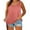 Pink, variant on Fanxing Plus Size Tank Tops For Women Gray Sleeveless Tunic Tops Curvy Shirts