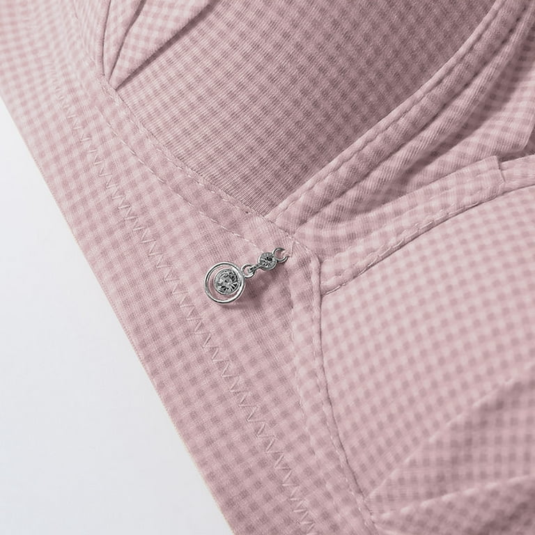 Women's Cotton Bra Seamless Unlined Plus Size Comfort Full Coverage Bra 44B