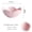 1PC 6 inch DISH, variant on CHUNTIAN Ceramic Plate Tableware Pink Sauce Cherry Blossom Bone China Salad Bowl Seasoning Dish Household Kitchen Supplies Dinnerware
