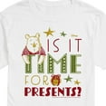thumbnail image 3 of Disney Winnie The Pooh - Is It Time For Presents? Christmas- Men's Short Sleeve Graphic T-Shirt, 3 of 5