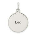 thumbnail image 4 of FB Jewels Sterling Silver Polished Antique Finish Leo Horoscope Pendant, 4 of 4