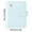 Sky Blue, variant on Leodye 1PCS Leather Passport Bag Multiple Card Slots Multifunctional Document Protector for Travel -4.13*5.74IN
