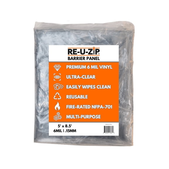 RE-U-ZIP® ULTRA-CLEAR BARRIER PANEL