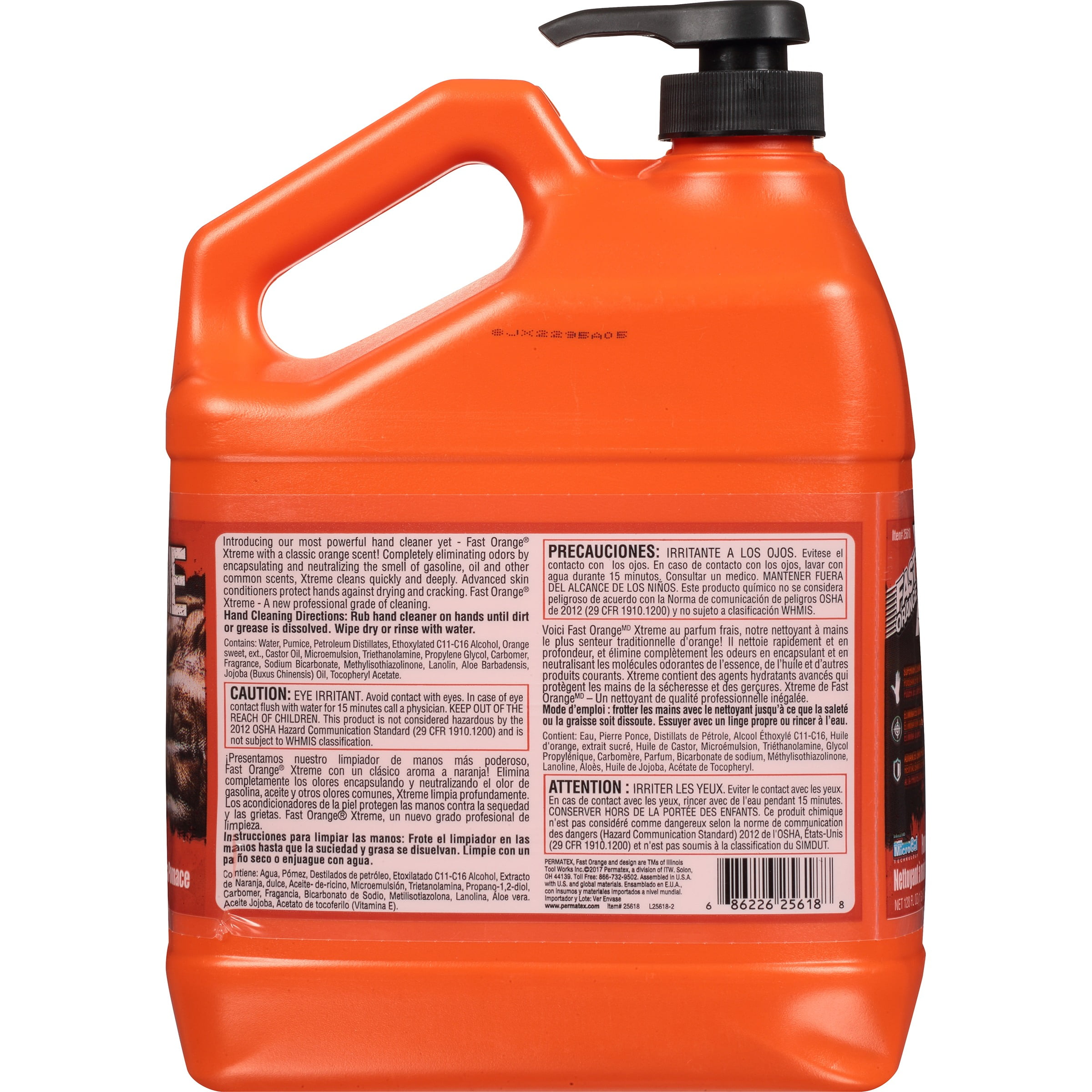PERMATEX Fast Orange 25616 Xtreme Hand Cleaner, 15 oz. – Parts Universe