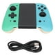 thumbnail image 2 of Consola de juegos Controlador izquierdo derecho, Controlador de consola de juegos inalámbrico Consola de juegos Reemplace el controlador Accesorio de consola de juegos Robusto y resistente, 2 of 8
