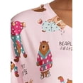 thumbnail image 4 of Secret Treasures Women's Bear Sleep Shirt, 4 of 5