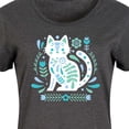 thumbnail image 3 of Instant Message - Scandinavian Cat - Women's Any Way Dress, 3 of 6