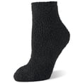 thumbnail image 2 of World's Softest Socks - Cozy Collection - Solid Quarter - Black, 2 of 2