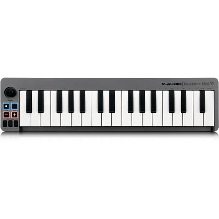 M-Audio Keystation Mini 32, 32-Note Ultra-Portable Keyboard Controller