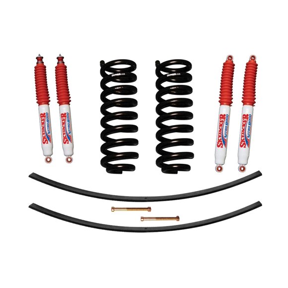 Skyjacker 132K-N Kit de Suspension avec Chocs Nitro 1.5-2 Po. Ressorts Ensachés avant Kit de Suspension avec Chocs