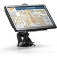 thumbnail image 1 of Navegación GPS para automóvil, última versión 2020, pantalla táctil de 7 pulgadas, 8 GB, sistema de navegación con recordatorio de dirección paso a paso con voz real para conductores de camiones,, 1 of 5