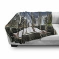 thumbnail image 3 of Modern Soft Flannel Fleece Blanket, Business Office Conference Room Table Chairs City View at Dusk Realistic Photo, Cozy Plush for Indoor and Outdoor Use, 50" x 70", Grey Black Blue, by Ambesonne, 3 of 6