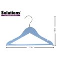 thumbnail image 2 of Solutions Cintres en Bois pour Enfants - Bleu, Ensemble de 5, 2 of 3