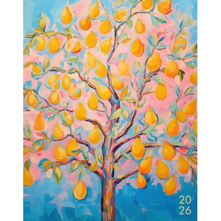 Dreaming Tree 2026 7.5 X 9.5 Booklet Monthly Planner, (Paperback)