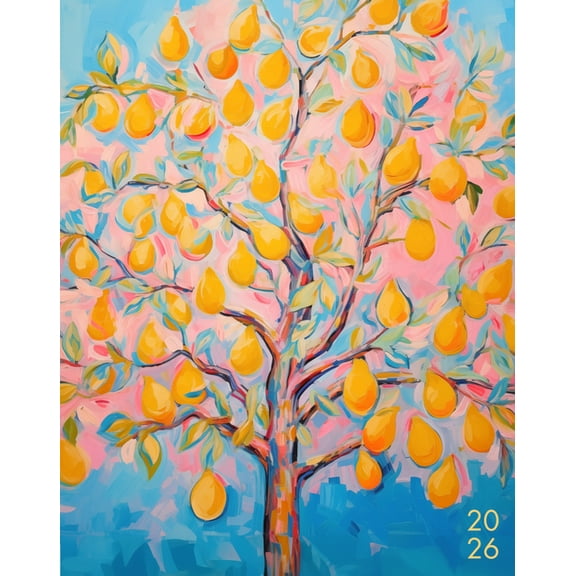 Dreaming Tree 2026 7.5 X 9.5 Booklet Monthly Planner, (Paperback)